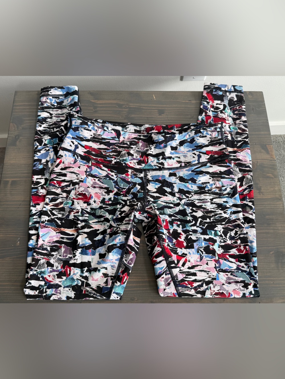 Lululemon Wunder Under Hi-Rise Tight Culture Clash Multi Black  / 8